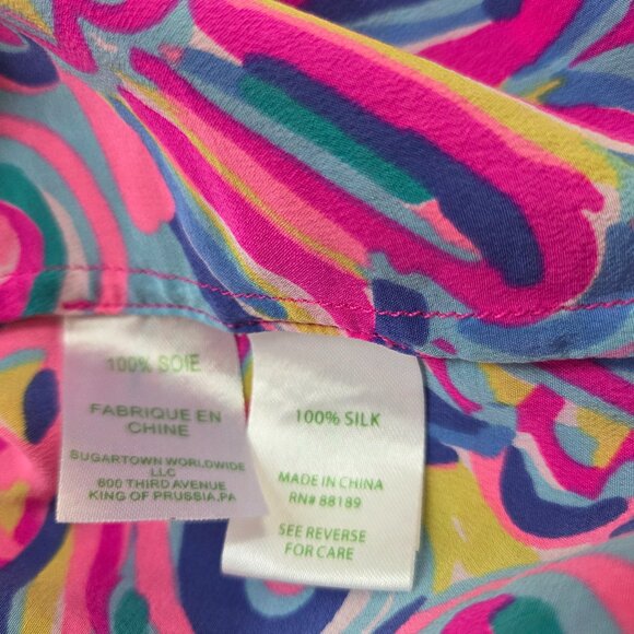 Lilly Pulitzer Elsa Silk Top - Picture 5 of 5